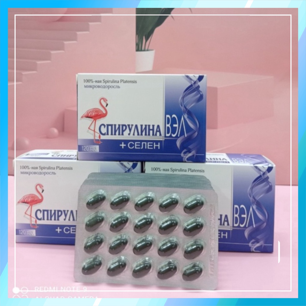 Tảo xoắn Spirulina Biển Đen của Nga