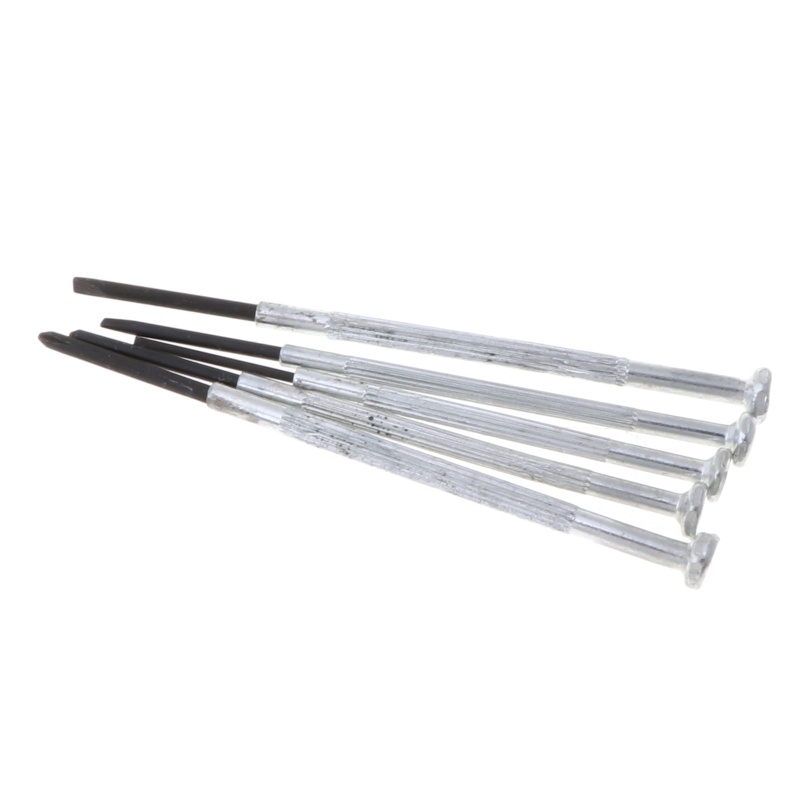 Bộ 5 Tuốc Nơ Vít Micro Mini Độ Chính Xác Cao Dùng Làm Trang Sức / Đồng Hồ Mới