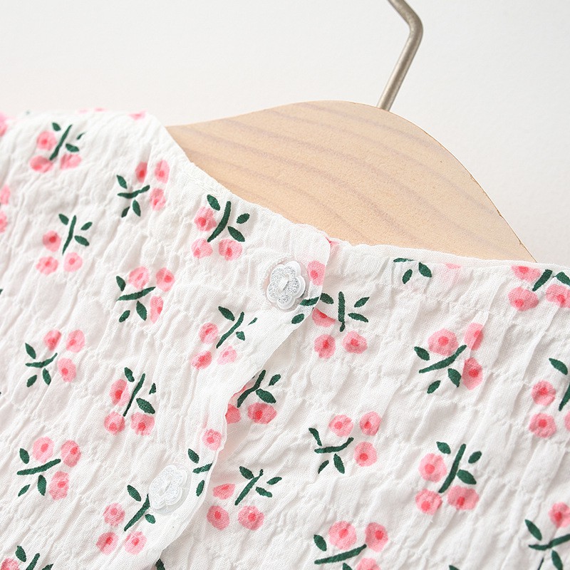 Váy công chúa bé gái Váy hoa  nhí bé gái size 1-3 tuổi VH78