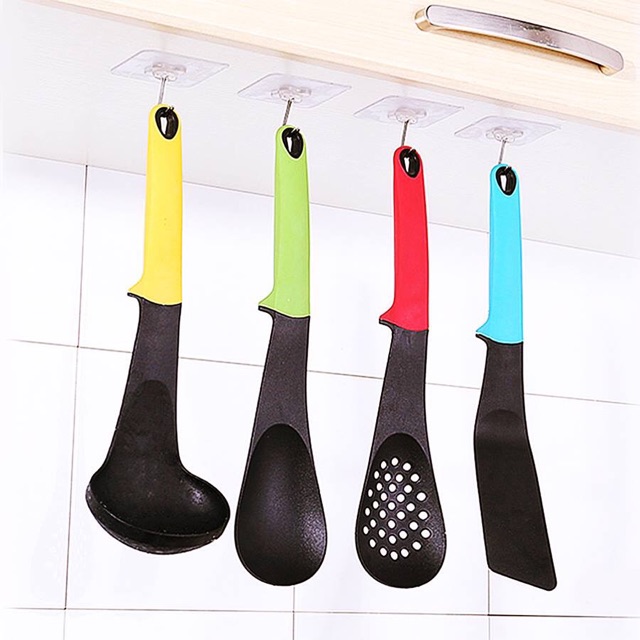 Combo 10 Miếng Dán Tường Treo Đồ Siêu Chắc Chắn Trong Suốt