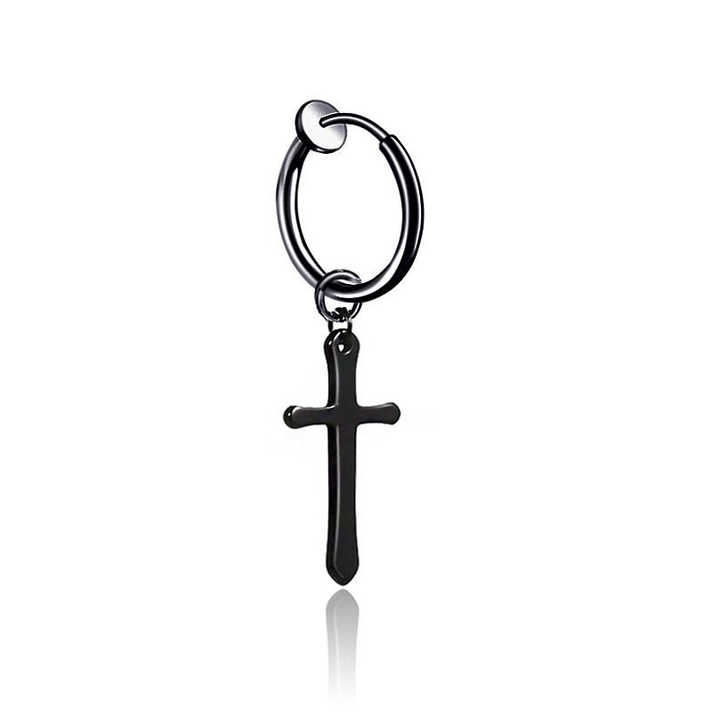 Khuyên Tai Hình Chữ Thập Năng Động Hợp Thời Trang