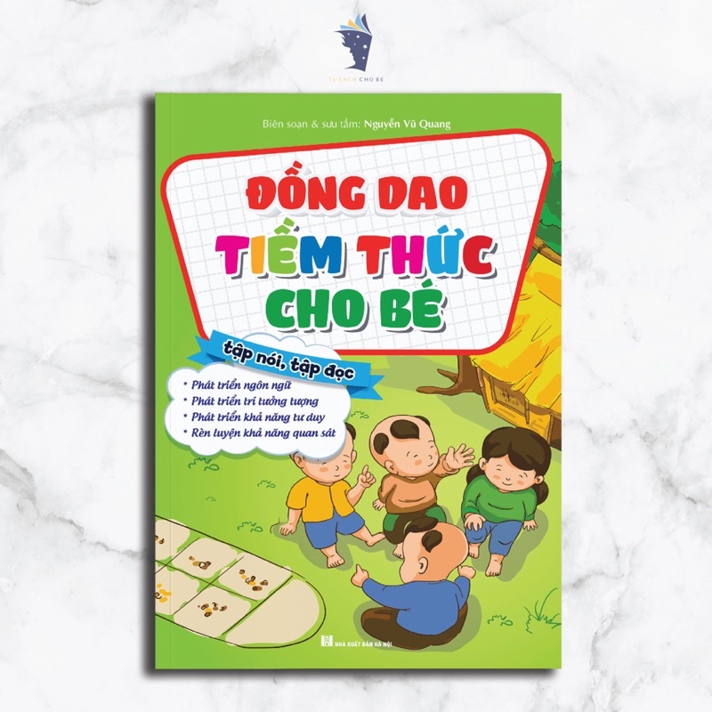 Sách - Bộ 3 cuốn Đồng dao - Thơ - Truyện tranh tiềm thức cho bé