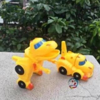 Bộ 5 con biệt đội khủng long biến hình Gogo Dino HGH88