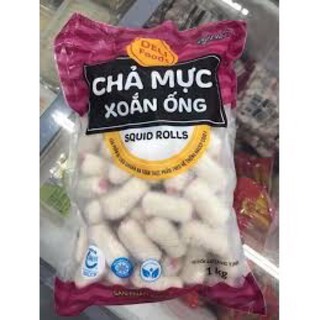CHẢ MỰC XOẮN ỐNG 1kg