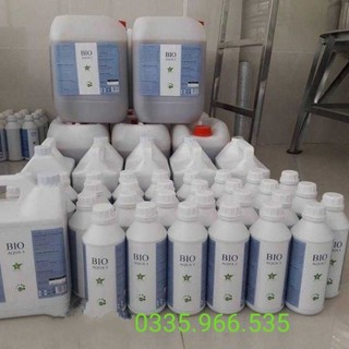 Can 5 lít chế phẩm BIO AQUA-1 xử lý khí độc, tạo màu nước ao nuôi tôm cá