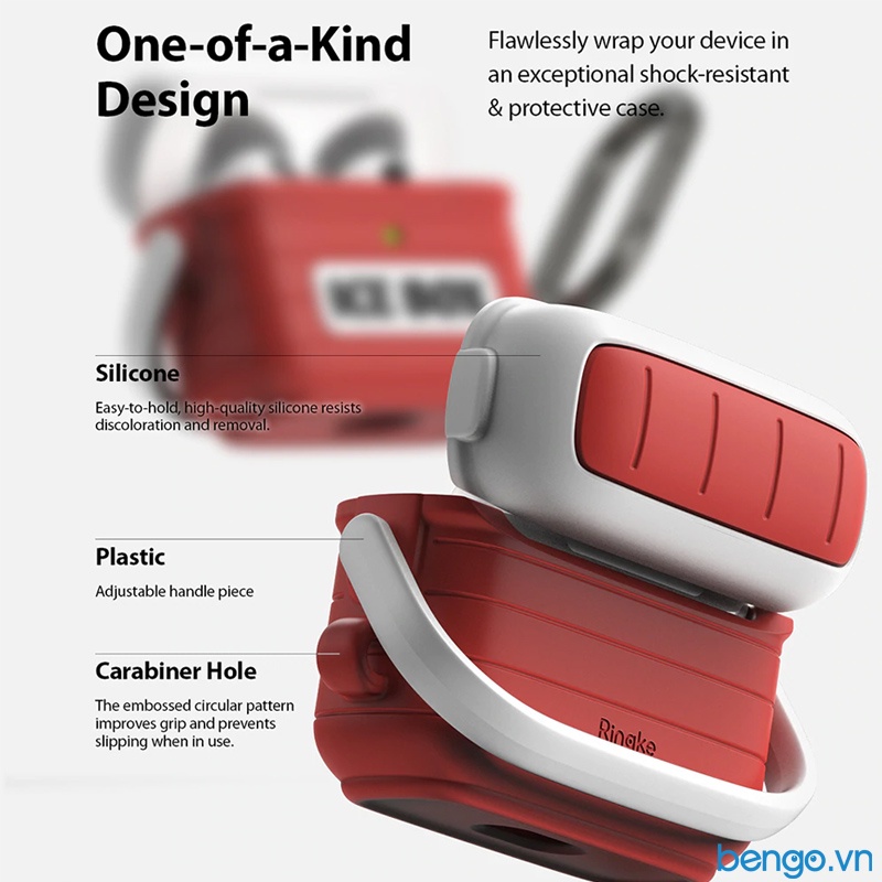 Vỏ Ốp AirPods 3 RINGKE Silicone Case | Ice Box