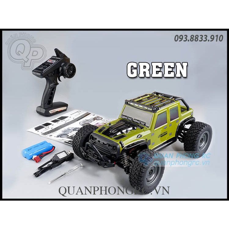 Xe Điều Khiển SCY 16103 GANTRY 1/16 2.4G 4WD High Speed RC Truck Car With LEDs