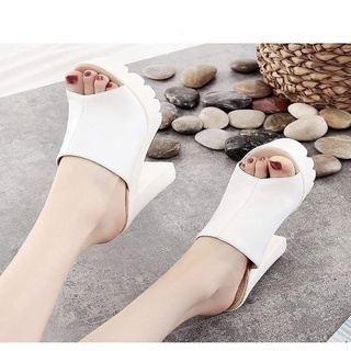 Dép cao gót đế răng cưa