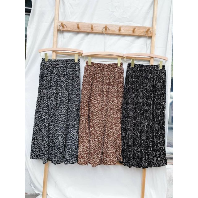 [Ảnh thật/Video Chân váy hoa xếp li nhỏ - Dorita Boutique | BigBuy360 - bigbuy360.vn