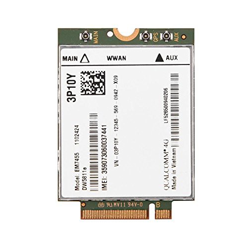 Card WWAN DELL 4G kết nối Internet Sierra Wireless Dell DW5811E - EM7455