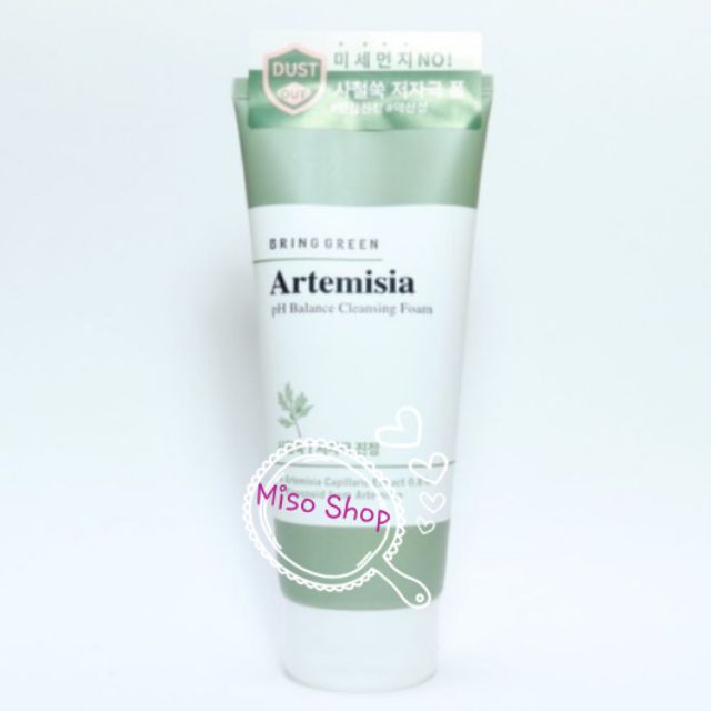 sữa rửa mặt ngải cứu  Bring Green Artemisia pH Balance Cleansing Foam