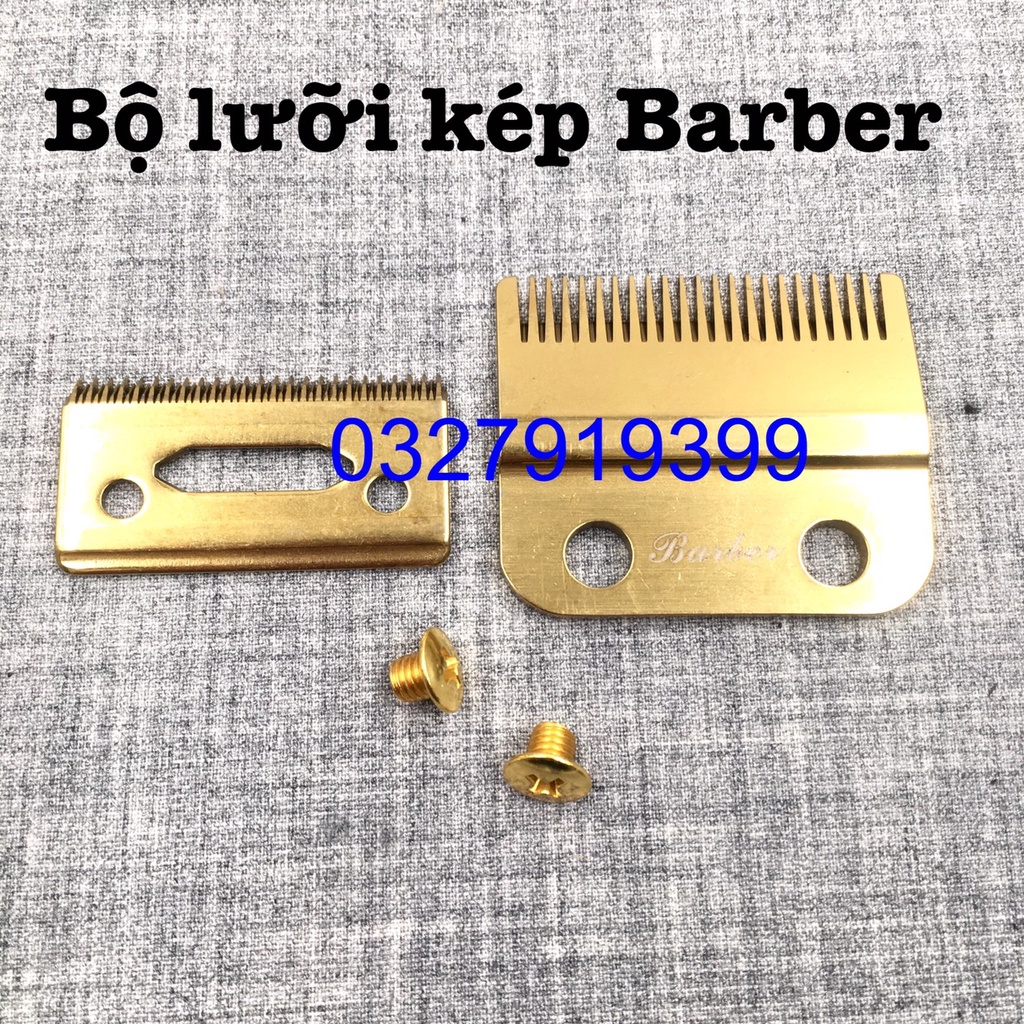 ✅freeship✅ Lưỡi tông BA2162 mài chuốt - Bộ lưỡi kép tông đơ