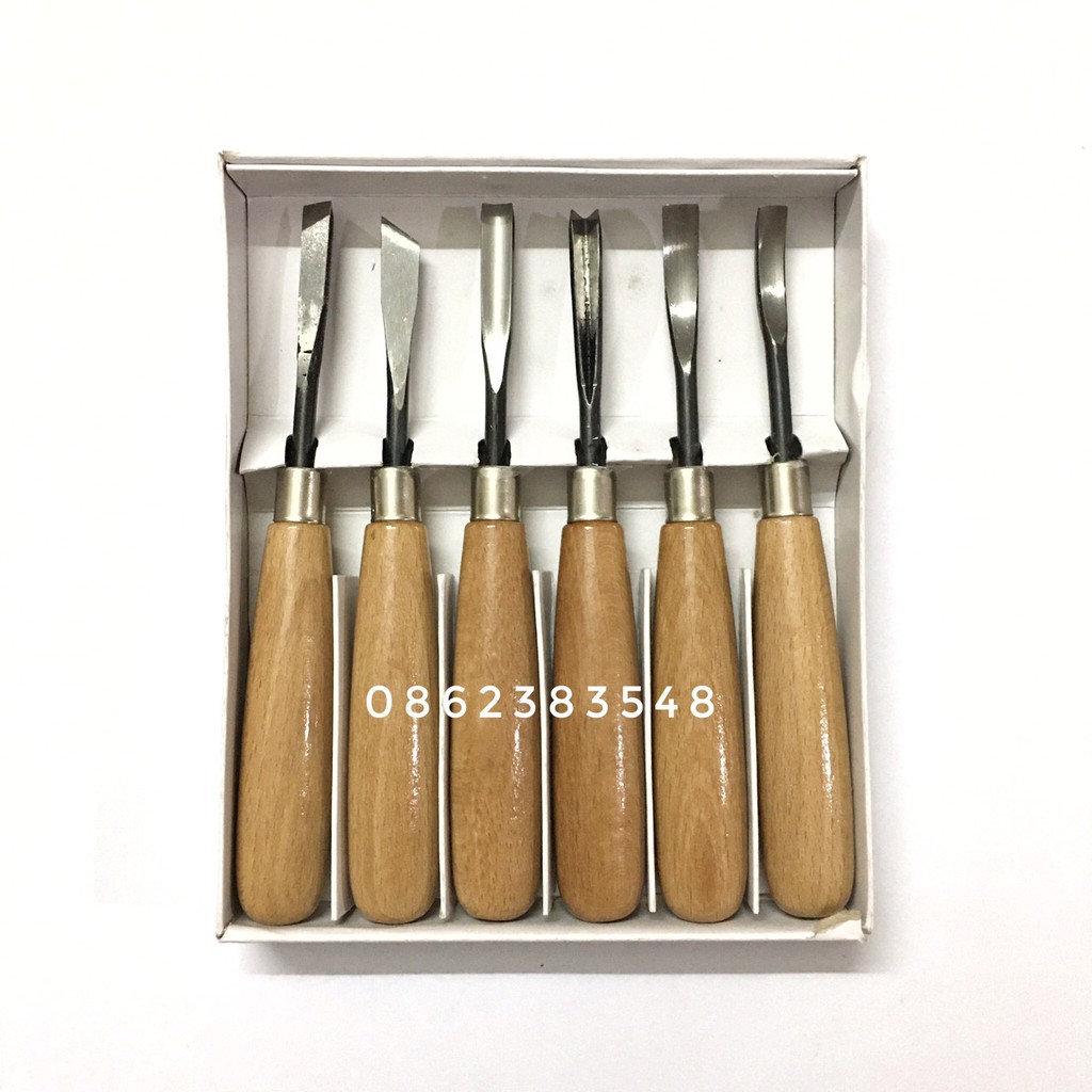 Bộ đục cây cảnh Bonsai cao cấp 6 món loại nhỏ