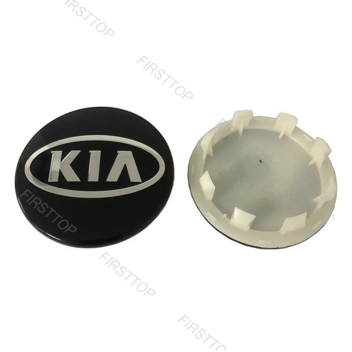 Logo Gắn Vành Bánh Xe Hơi Kia Đường Kính 58mm
