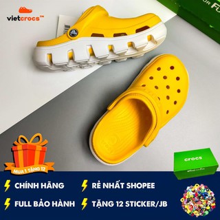 [TẶNG 12 JB + GIÁ TẬN XƯỞNG] Dép Cross Nam Nữ đi mưa thể thao CHÍNH HÃNG - ẢNH + CLIP THẬT