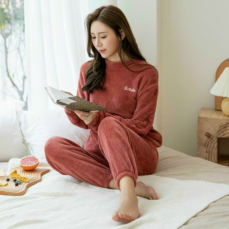 Bộ Ngủ Lông D.Studio Phong Cách Trẻ Trung , Siêu Ấm Áp | BigBuy360 - bigbuy360.vn