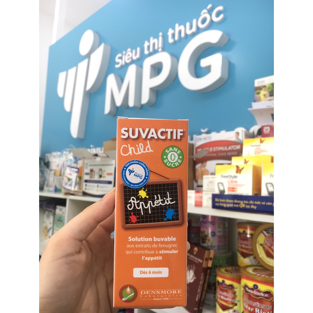 Siro ăn ngon Suvactif Child Appetit –  Hỗ trợ bé ăn ngon miệng, tăng cân tự nhiên