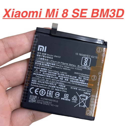 ✅ Pin Zin Chính Hãng Xiaomi Mi 8 SE Mã BM3D Dung Lượng 3120mah Battery Linh Kiện Thay Thế