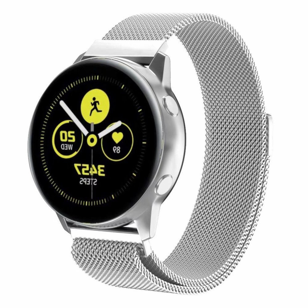 20MM 22MM band for Samsung Galaxy Watch Active 42mm 46mm Gear Sport S2 S3 Milanese Loop Strap