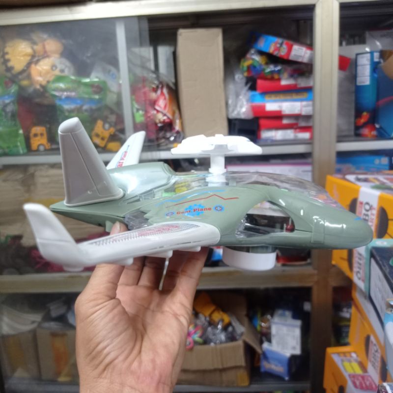 Đồ chơi mô hình máy bay âm thanh đèn