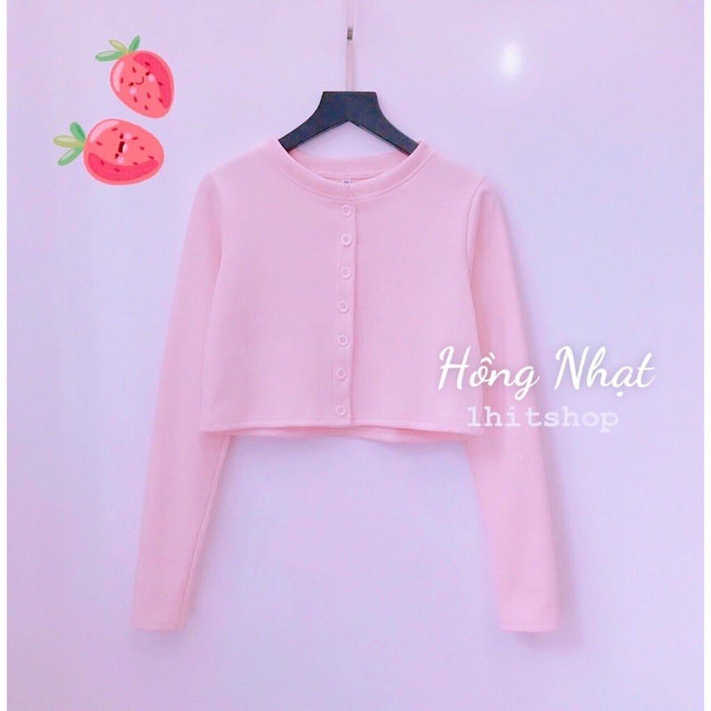 Áo croptop Yan tay dài nữ