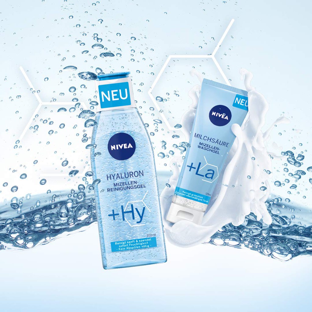 Gel rửa mặt Nivea – Mẫu mới 2020 – Nội địa Đức