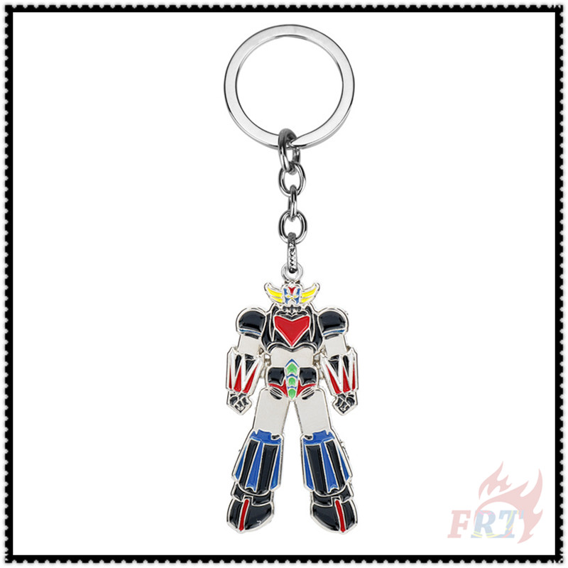 ✪ Móc Khóa Hình Robot Grandizer Dễ Thương ✪ 1 Mặt Móc Khóa Kim Loại Hình Anime