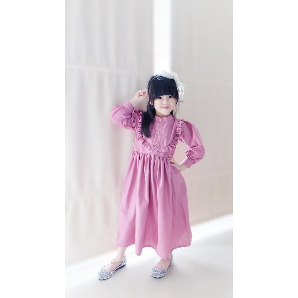 Gamis Bình Sữa Màu Sắc Tươi Tắn Cho Người Lớn