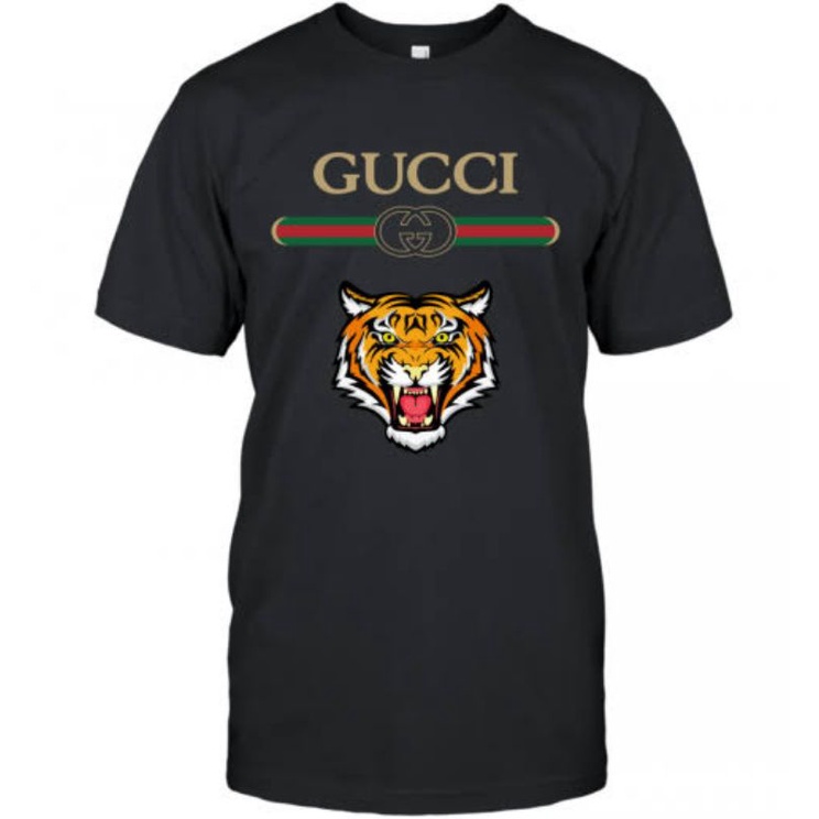 Áo thun Gucci WOLF TIGER BLADE SERIES TSHIRT / COMBED 30S cho nữ