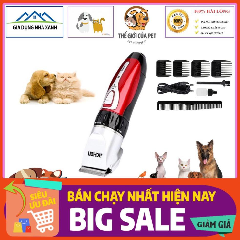 😹Không Cắt Được Hoàn Tiền 100%😸Tông Đơ Cạo, Tỉa Lông Thú Cưng Jichen 8017, Chuyên Dùng Cắt Tỉa Lông Thú Cưng Tại Nhà