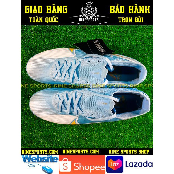 (HÀNG THAILAND) GIÀY BÓNG ĐÁ SÂN CỎ NHÂN TẠO Mercurial Superfly xanh ngọc.TF.CAM KẾT Y HÌNH-CAM KẾT HÀNG