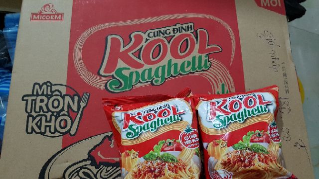 COMBO 10 GÓI MÌ TRỘN CUNG ĐÌNH KOOL SPAGHETTI 105G