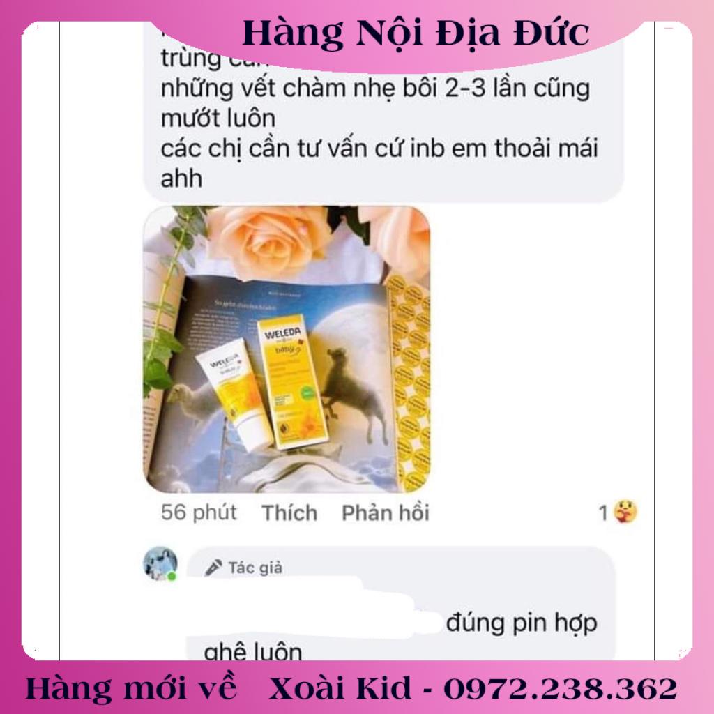 Kem chống hăm, kem dưỡng da Weleda Đức hữu cơ CAO CẤP (chuẩn Đức) Organic BIO -Nội địa Đức Đủ Bill