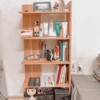 Kệ gỗ góc tường siêu tiện dụng