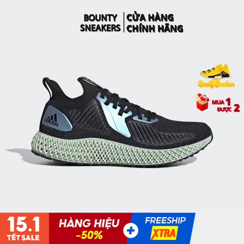 Giày Alphaedge 4D &quot;Core Black&quot; FV6106 – Hàng Chính Hãng - Bounty Sneakers