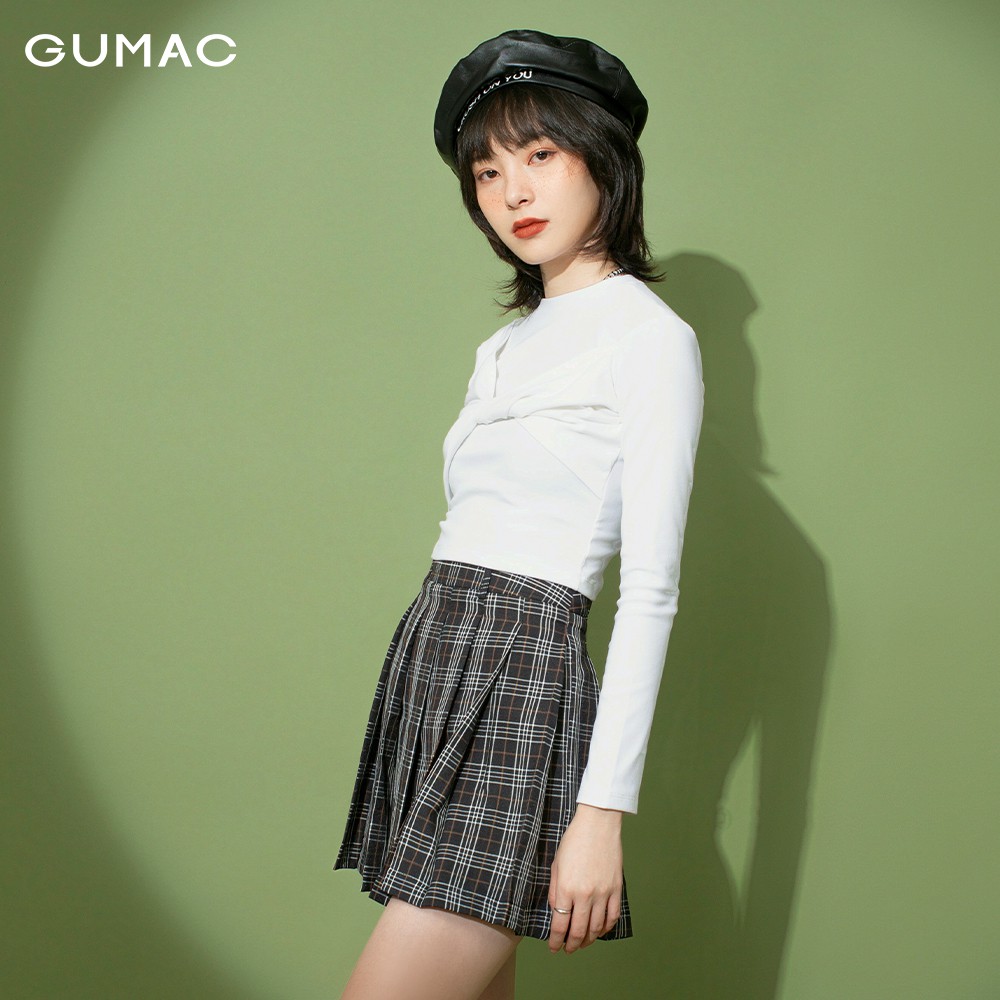 [Mã WABR2711 giảm 10% đơn 250K] Chân váy nữ xếp ly GUMAC phong cách năng động, trẻ trung VB1128 | BigBuy360 - bigbuy360.vn