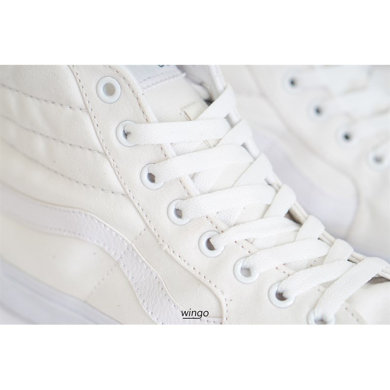 (Giày Chính Hãng) Vans SK8 Classic All White - trắng