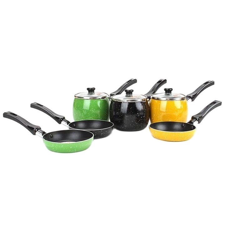 Bộ nồi chảo chống dính Supor T0305/ Nồi 10cm + Chảo 12cm