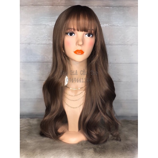 TÓC GIẢ ĐỘI NGUYÊN ĐẦU 55cm