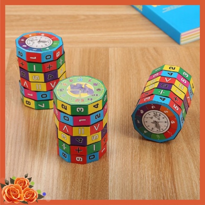 Đồ chơi Rubik Toán Học 6 Tầng Cho Trẻ Phát Triển Trí Thông Minh
