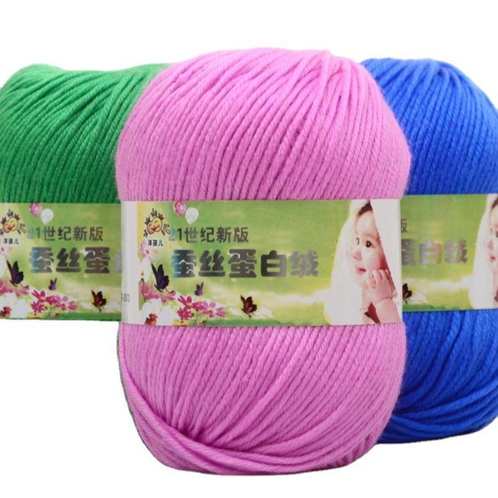 DORAW Cuộn Len Đan Sợi Móc Nhiều Màu