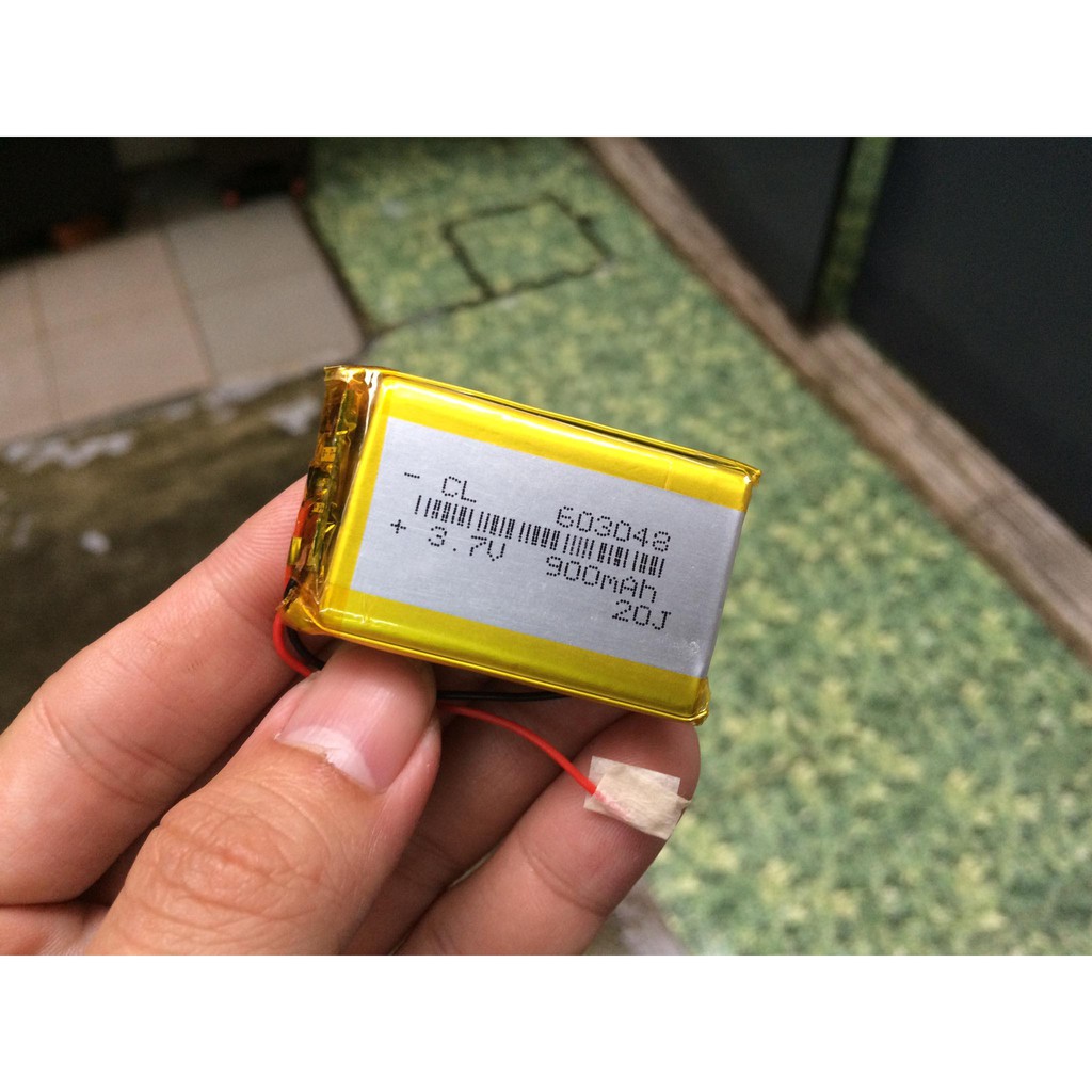 Pin Polymer 603048 dung lượng 900mAh