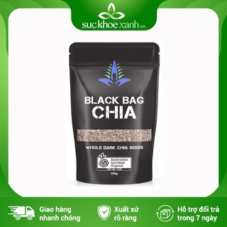 Hạt chia đen Black Bag ngăn ngừa tiểu đường và giảm cân - 500g/túi - Nhập khẩu Úc chính hãng