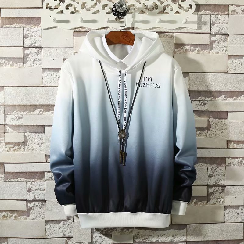 3 colors M-3XL real shot spot Korean men's new version of urban fashion cool wild simple color casual design long-sleeved hoodie | BigBuy360 - bigbuy360.vn