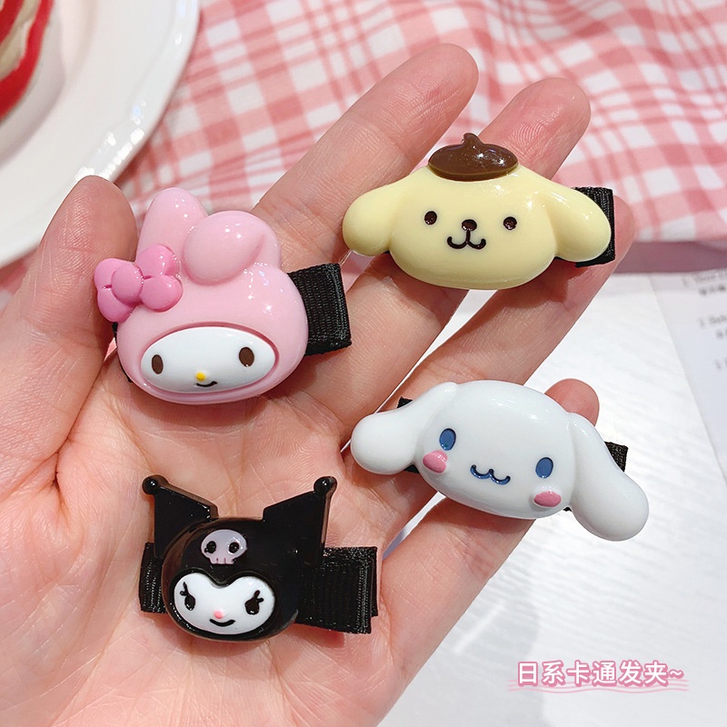 Kẹp Tóc Họa Tiết Hoạt Hình Dễ Thương Cho Bé