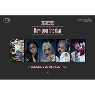 {YG official - Có sẵn} BP ~ How you like that goods: Cashbee 2020 / Thẻ giao thông
