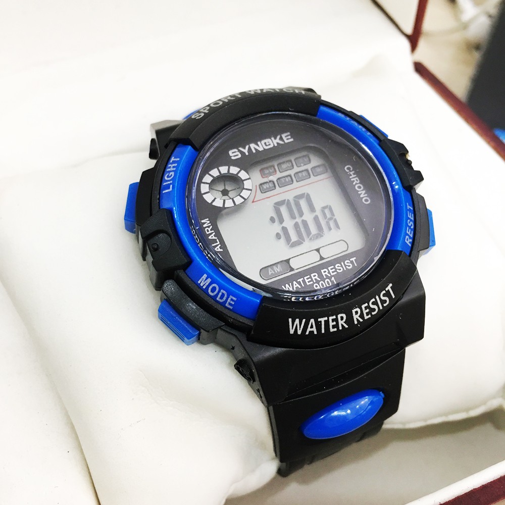 [3 Màu] Đồng hồ trẻ em Synoke 9001, đồng hồ thể thao dây cao su cao cấp | BigBuy360 - bigbuy360.vn