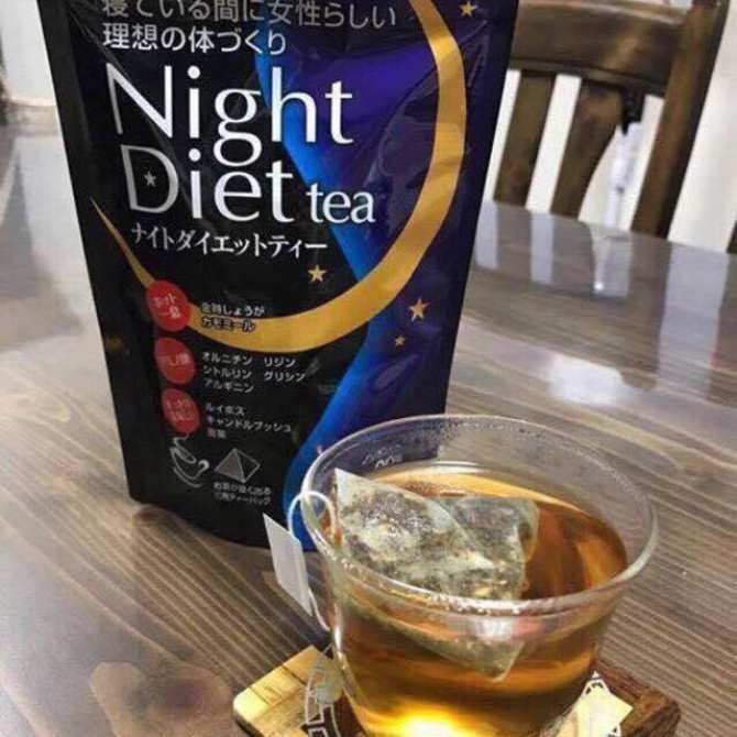 TRÀ GIẢM CÂN NIGHT DIET TEA ORIHIRO NHẬT NHẬT BẢN (DATE 2022)