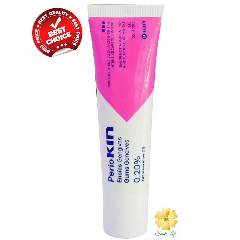 SMILE LIFE | Gel bôi Nhiệt Miệng &amp; Viêm Nướu - PerioKIN ® 36g (Chlohexidine 0.2%)