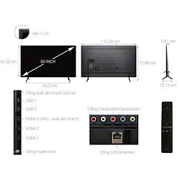 Tivi 4K Samsung 50 inch UA87000 Smart HDR | BigBuy360 - bigbuy360.vn